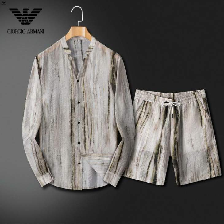 Picture of Armani Short Shirt Pant Suits _SKUArmaniM-3XL25cr6019818